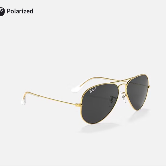 Sunglasses- AVIATOR RB3025 Classic POLARIZED LENS- Ray Ban standard size - Picture 4 of 6